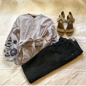 Paige Skyline Straight Jeans